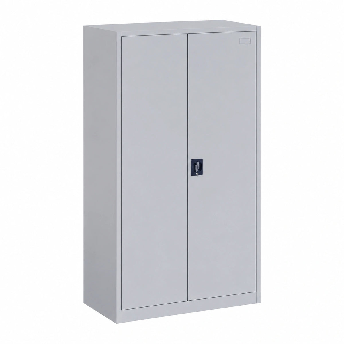 Armadio in Metallo Porta Scope con Serratura, 2 Ante e 3 Ripiani, 90x45x180 cm